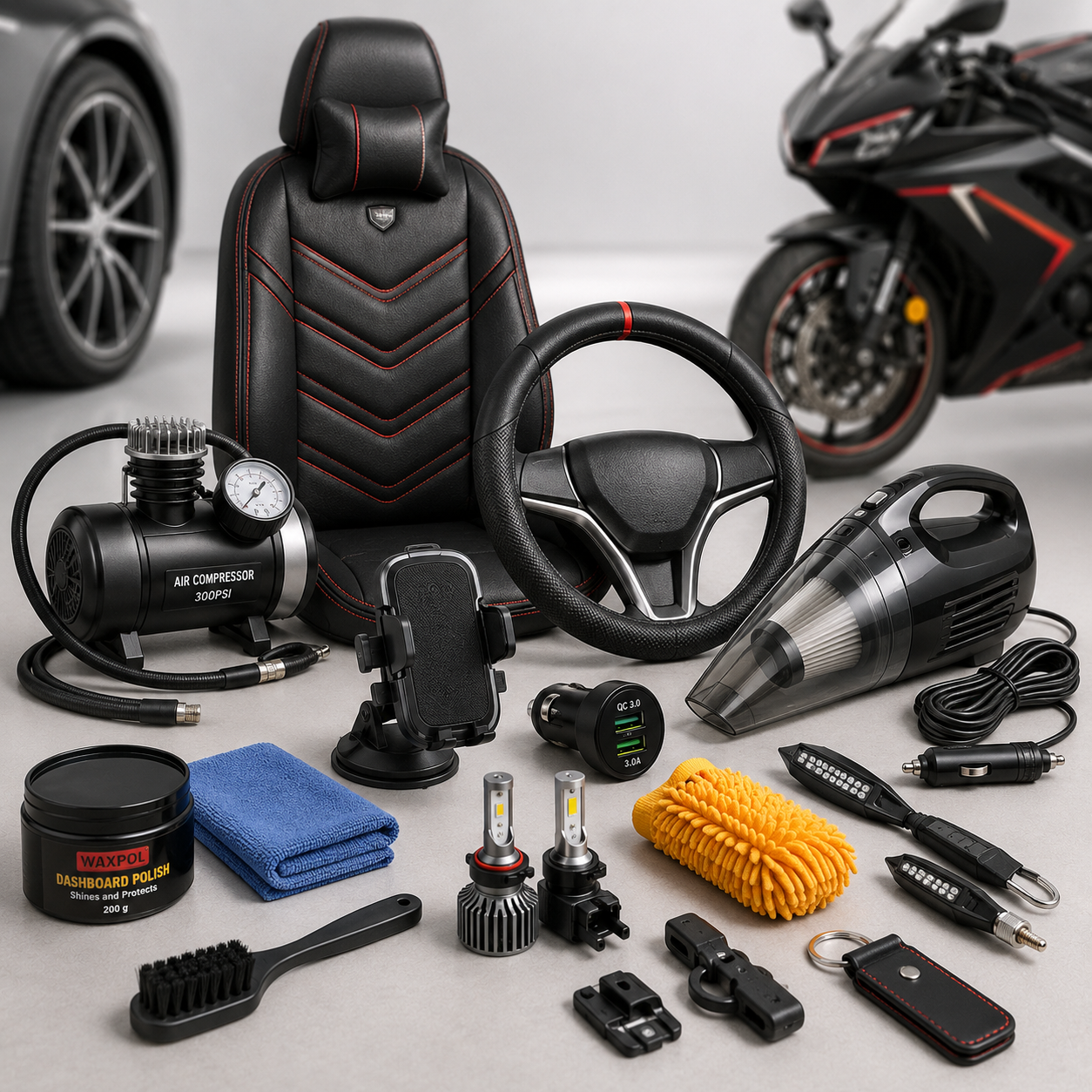 Car & Motorbike
